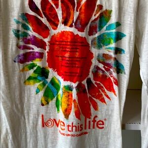 Stand Up to Cancer burnout long sleeve t-shirt